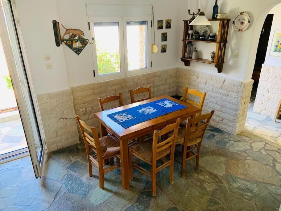 פורטו הלי Familienfreundliches Fischerhaus Am Strand מראה חיצוני תמונה