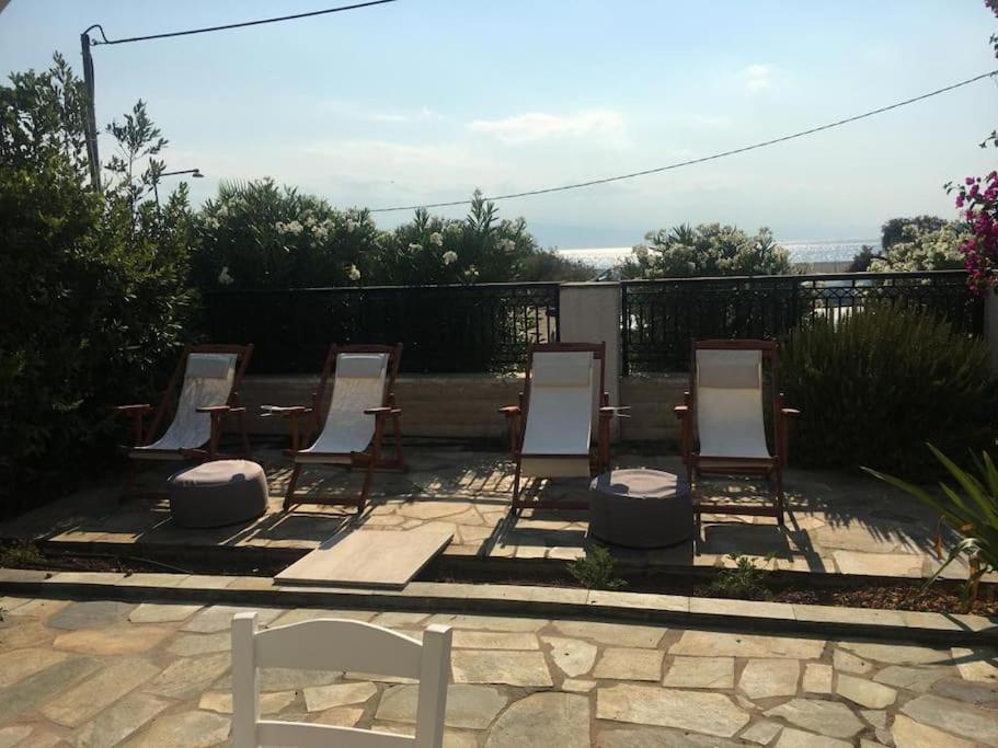 פורטו הלי Familienfreundliches Fischerhaus Am Strand מראה חיצוני תמונה
